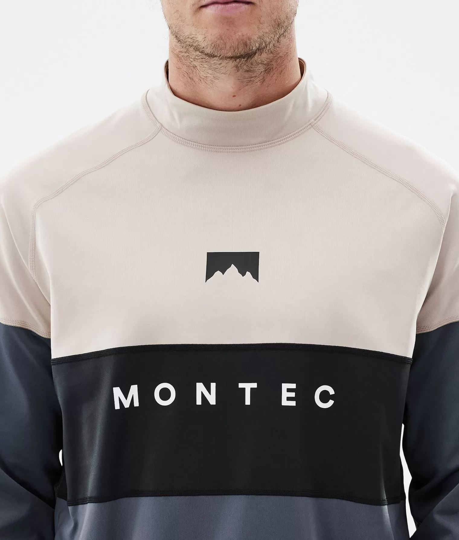 MONTEC Skiunterwäsche-Alpha Sand/Black/MetalBlue