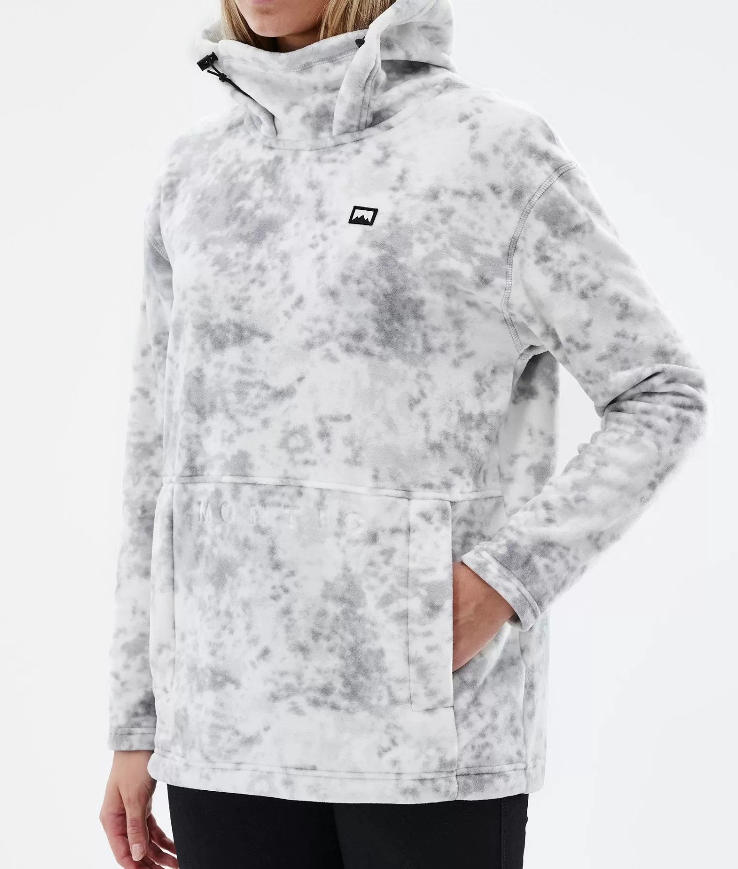 MONTEC Fleece-Delta W GreyTiedye