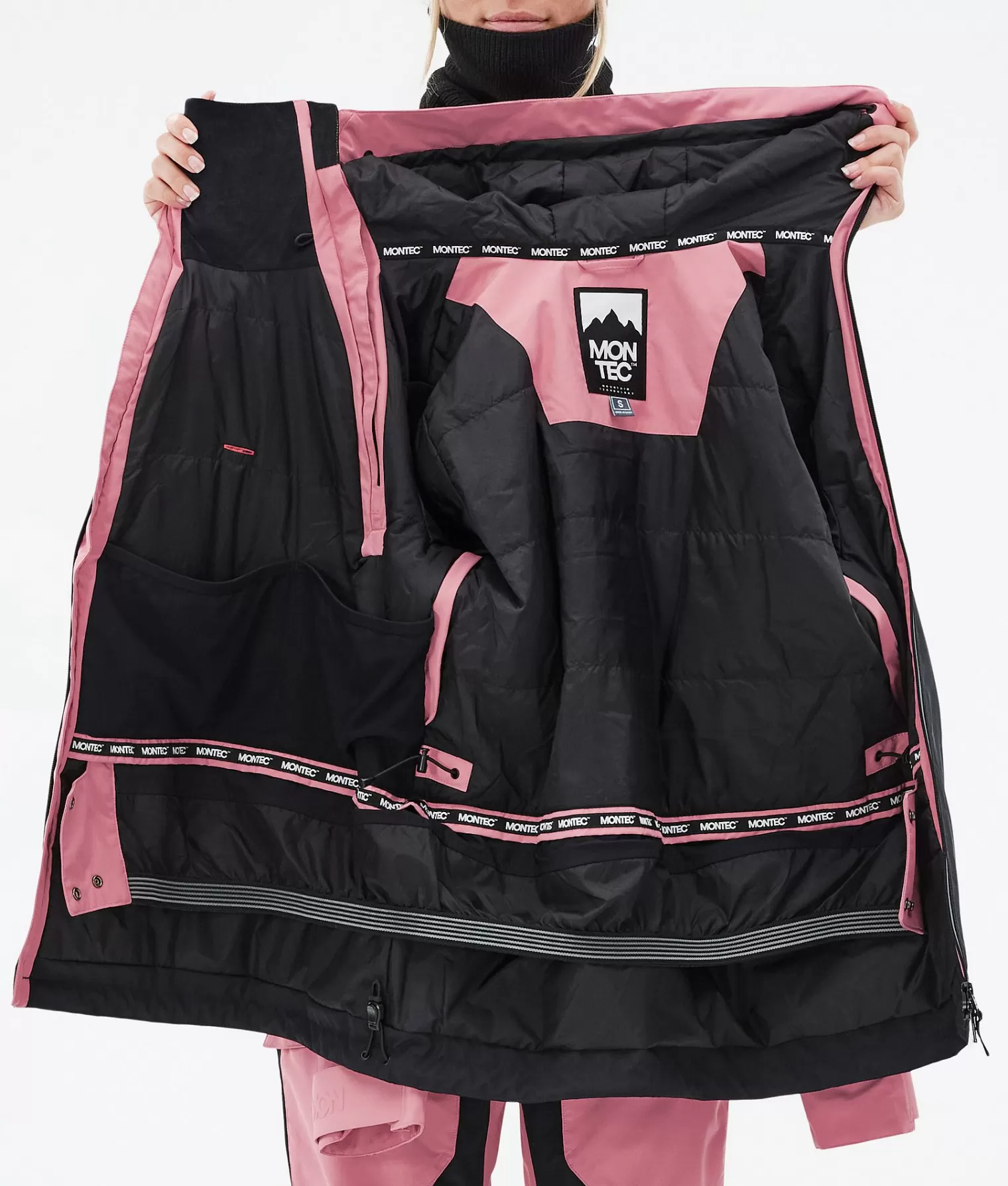 MONTEC Snowboardjacken-Doom W Pink/Black