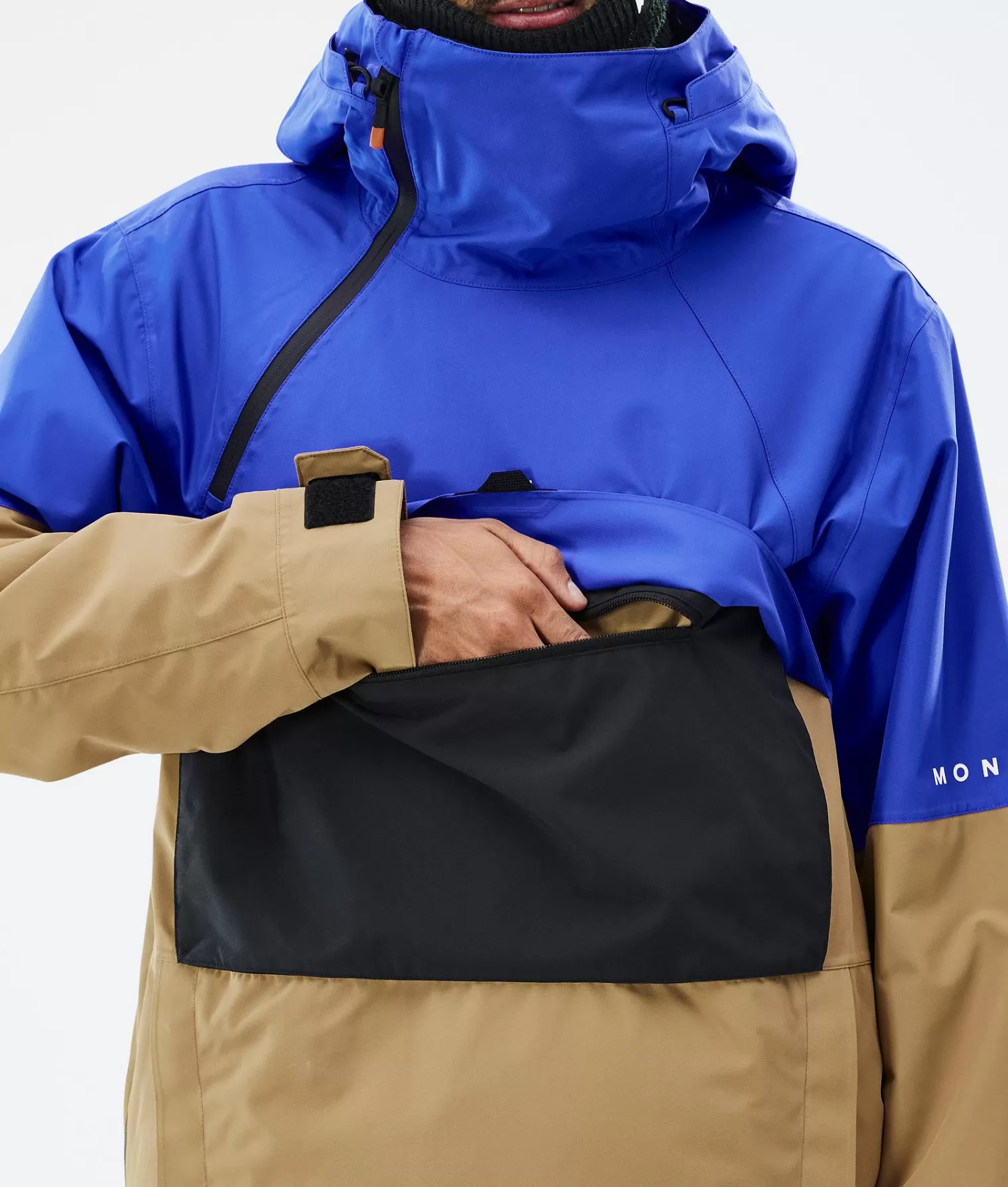 MONTEC Skijacken-Dune CobaltBlue/Back/Gold