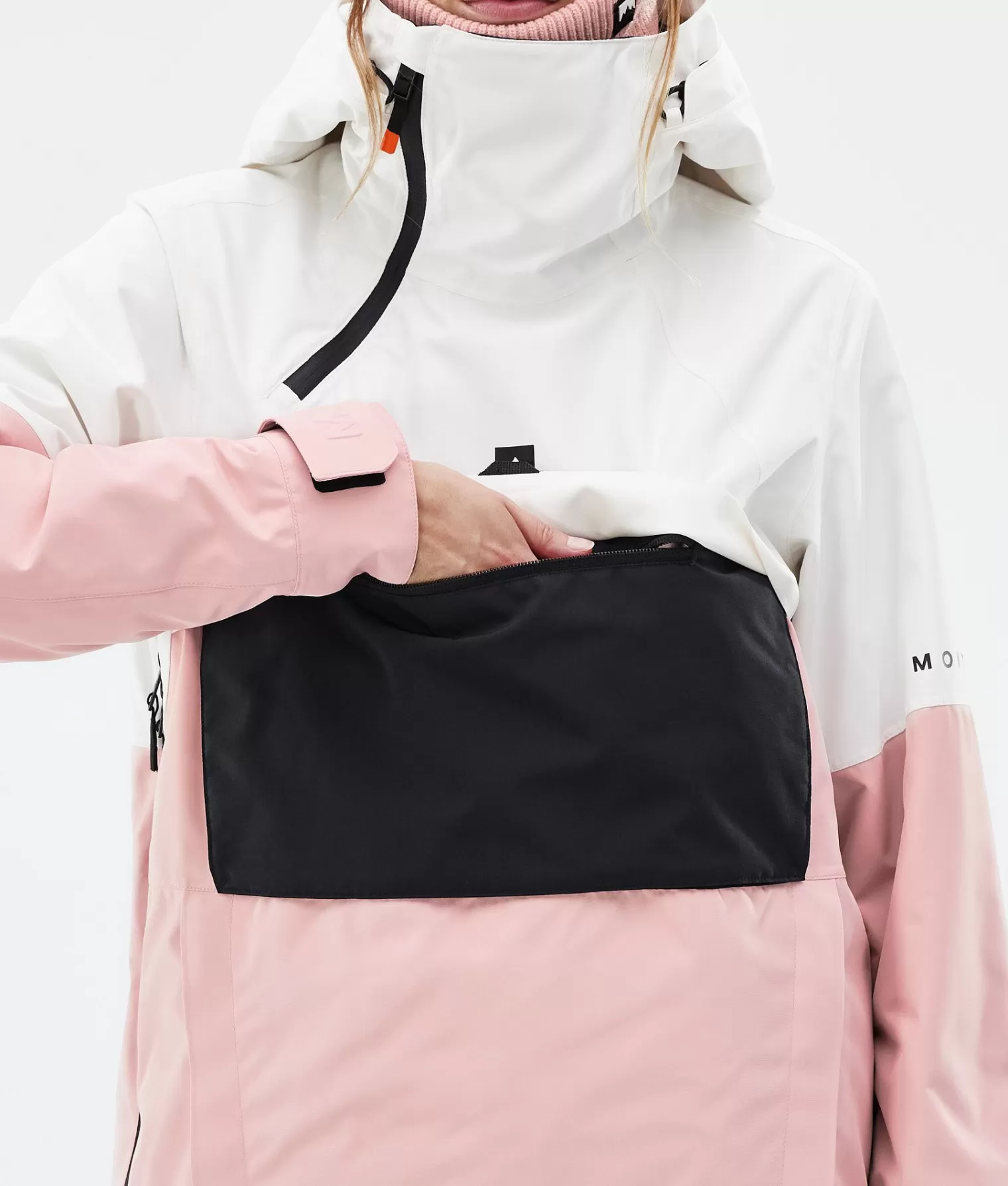 MONTEC Skijacken-Dune W OldWhite/Black/SoftPink