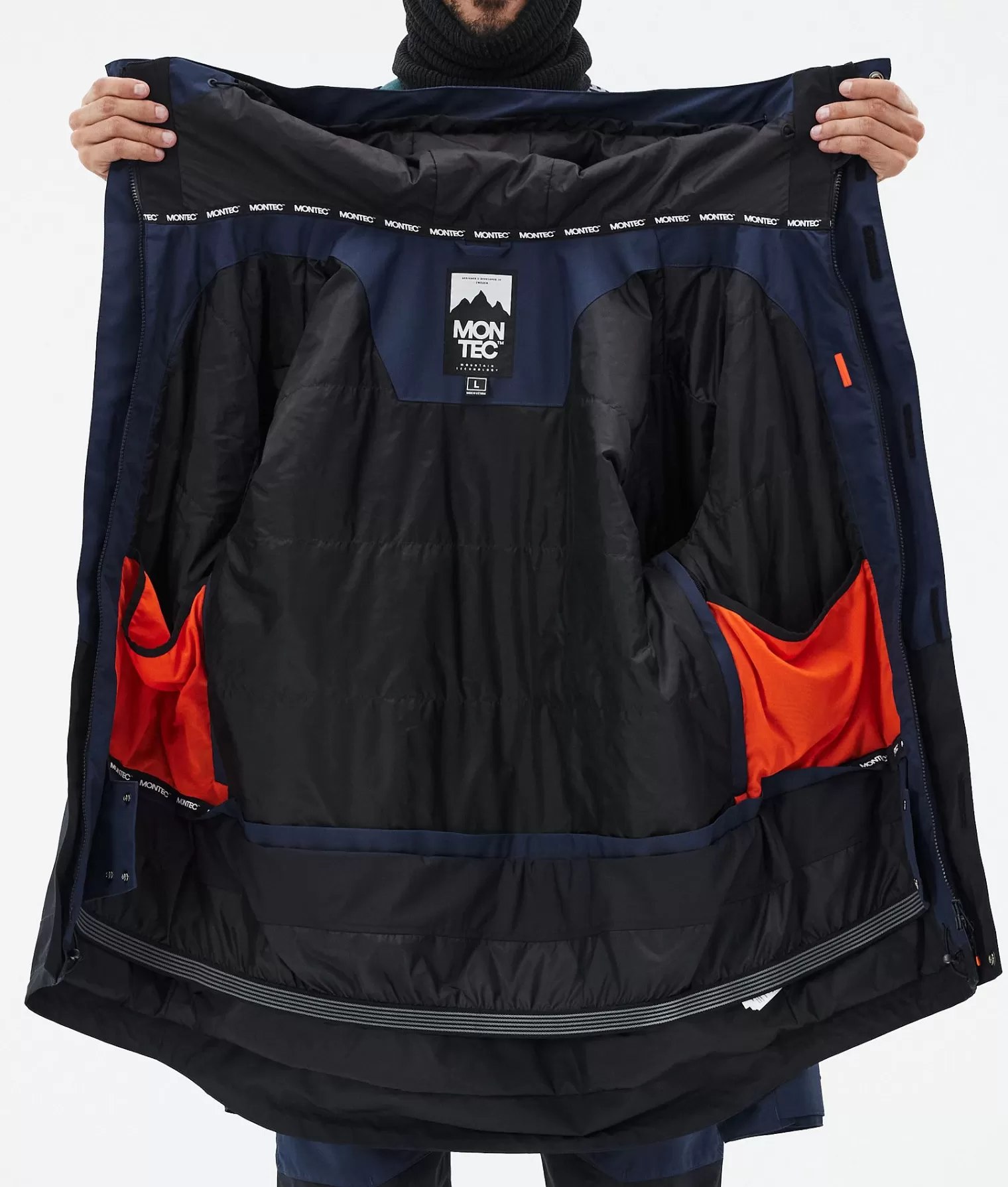 MONTEC Skijacken-Fawk DarkBlue/Black