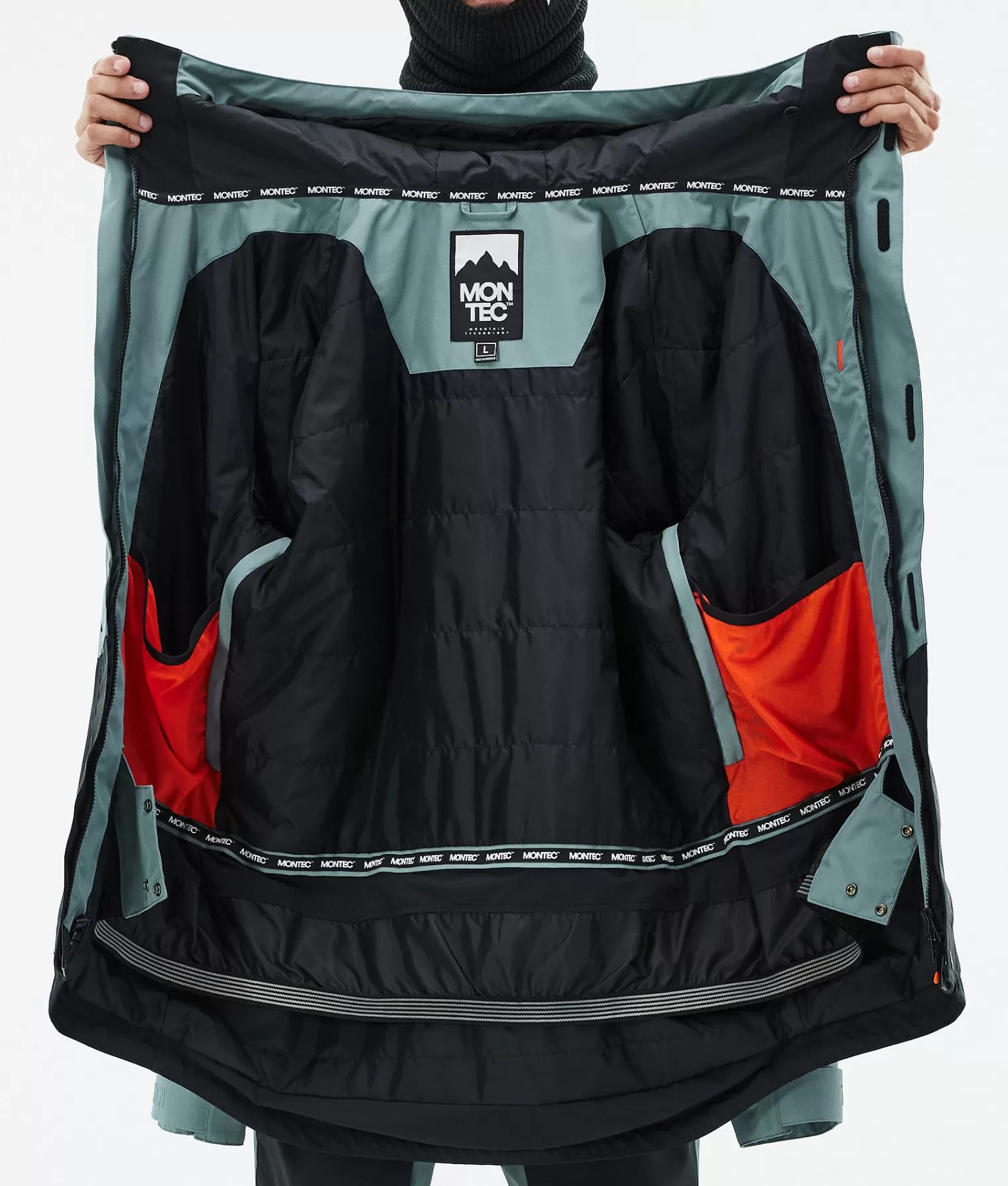 MONTEC Snowboardjacken-Fawk Atlantic/Black