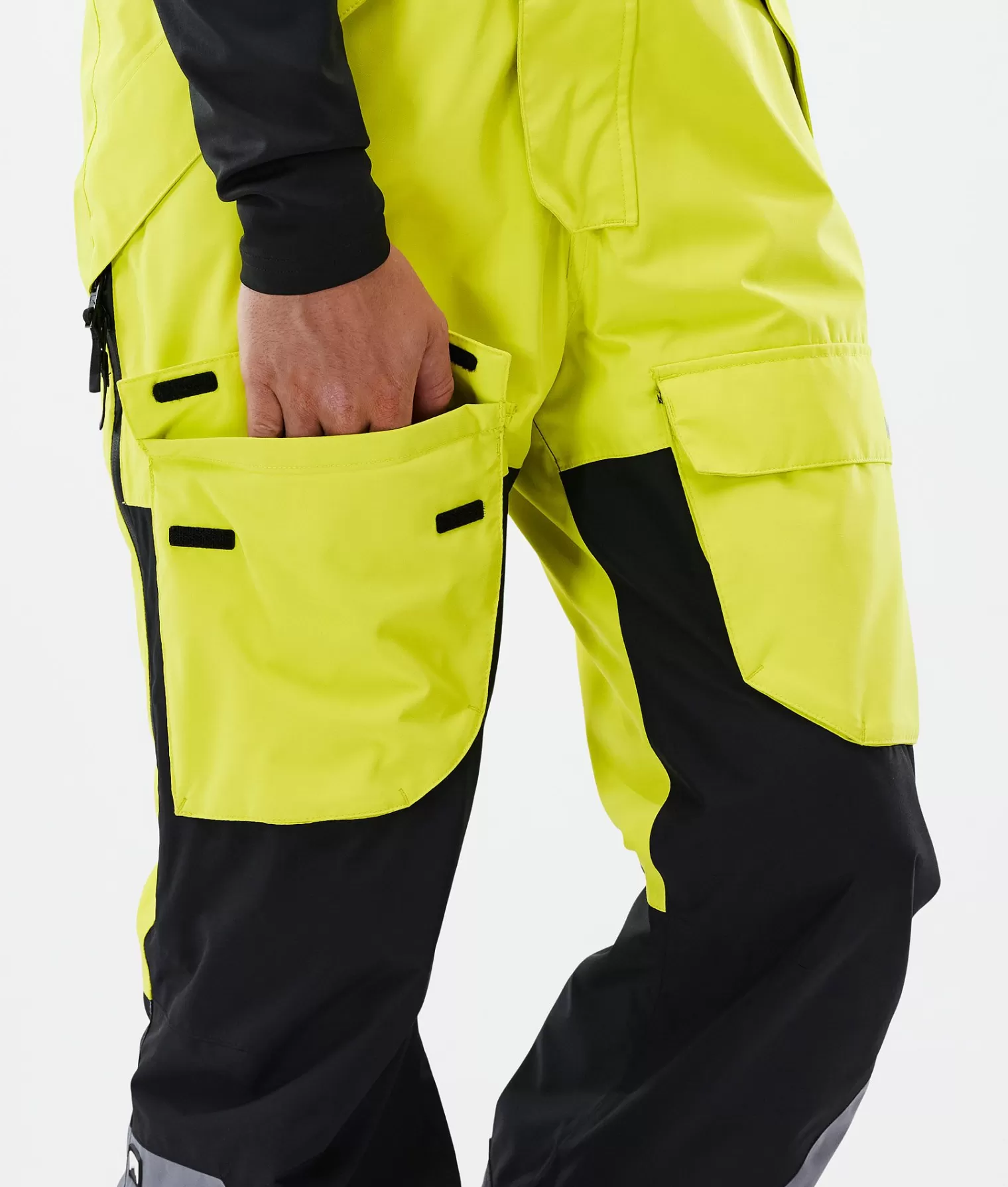 MONTEC Snowboardhosen-Fawk BrightYellow/Black/LightPearl