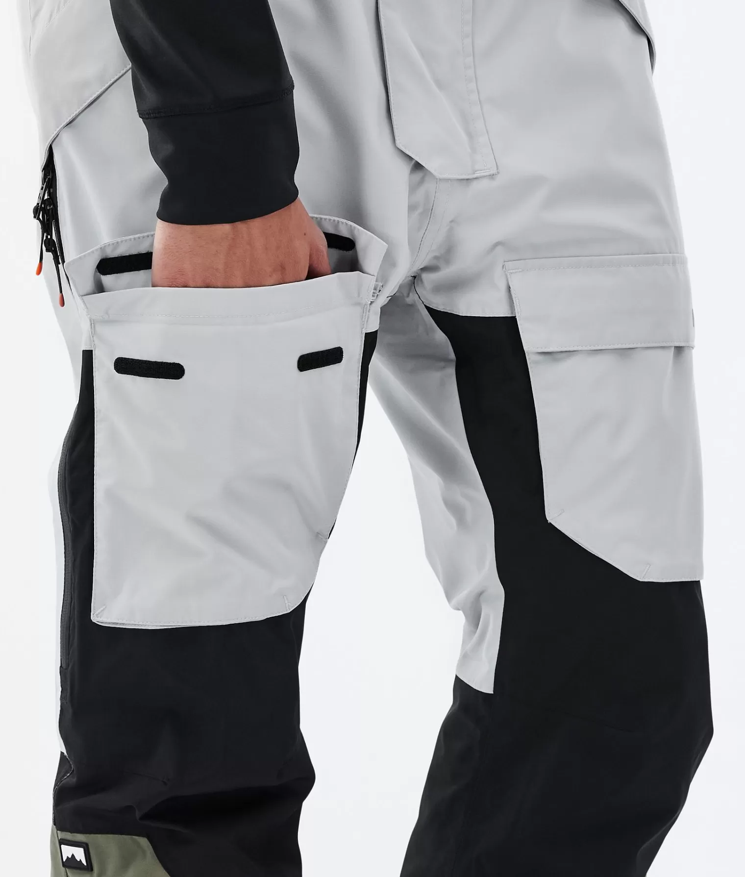 MONTEC Snowboardhosen-Fawk LightGrey/Black/Greenish