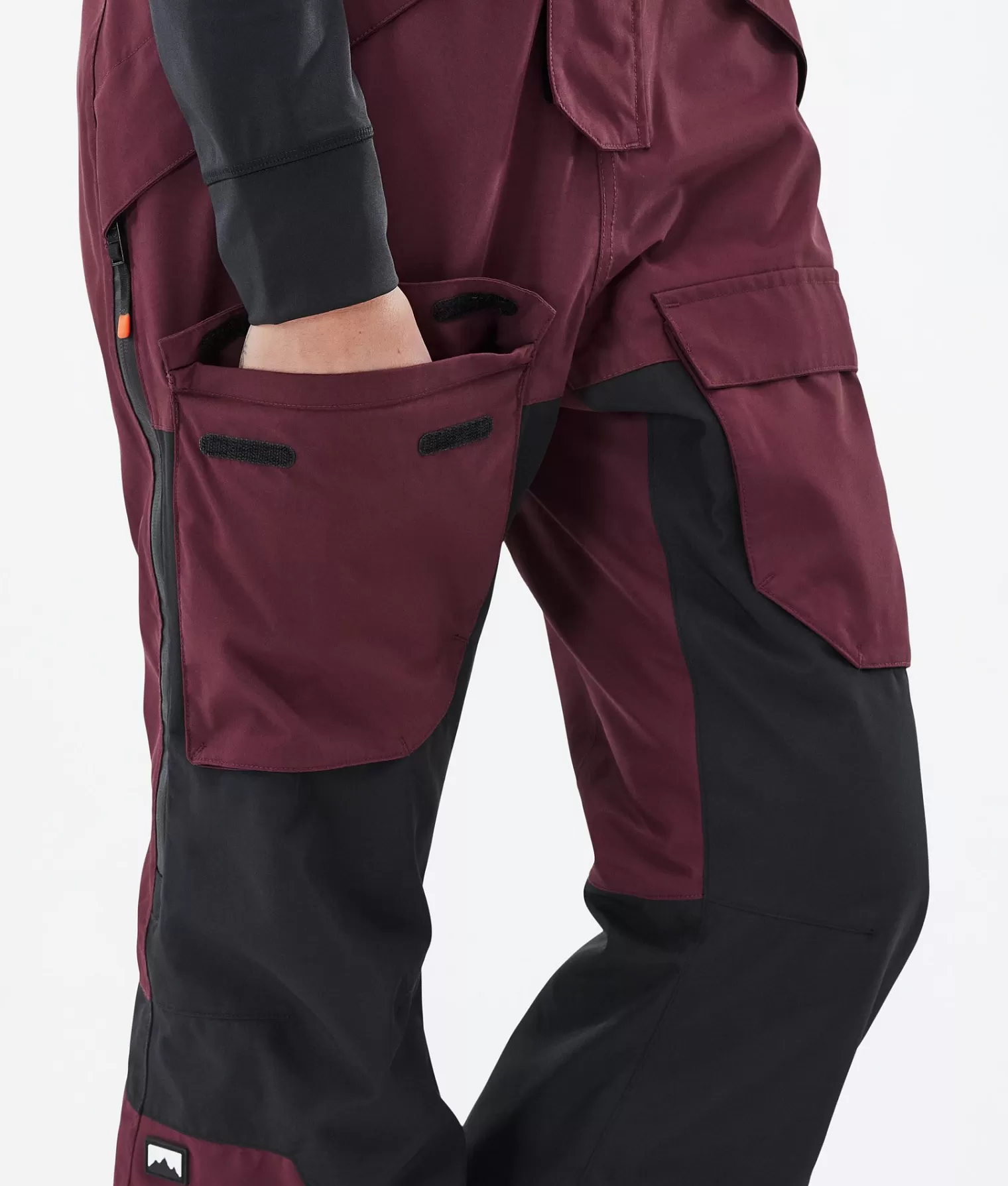 MONTEC Skihosen-Fawk W Burgundy/Black