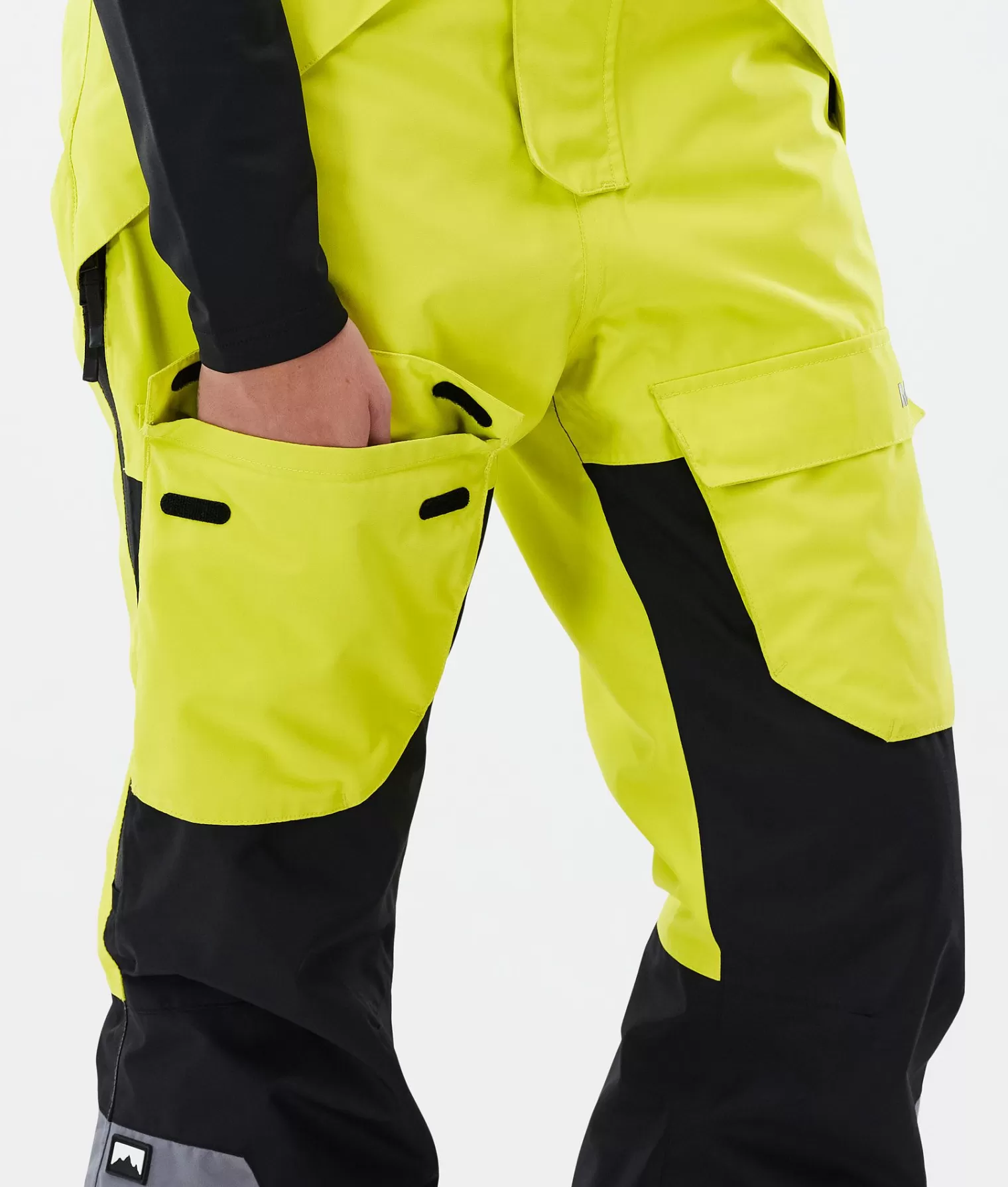 MONTEC Snowboardhosen-Fawk W BrightYellow/Black/LightPearl