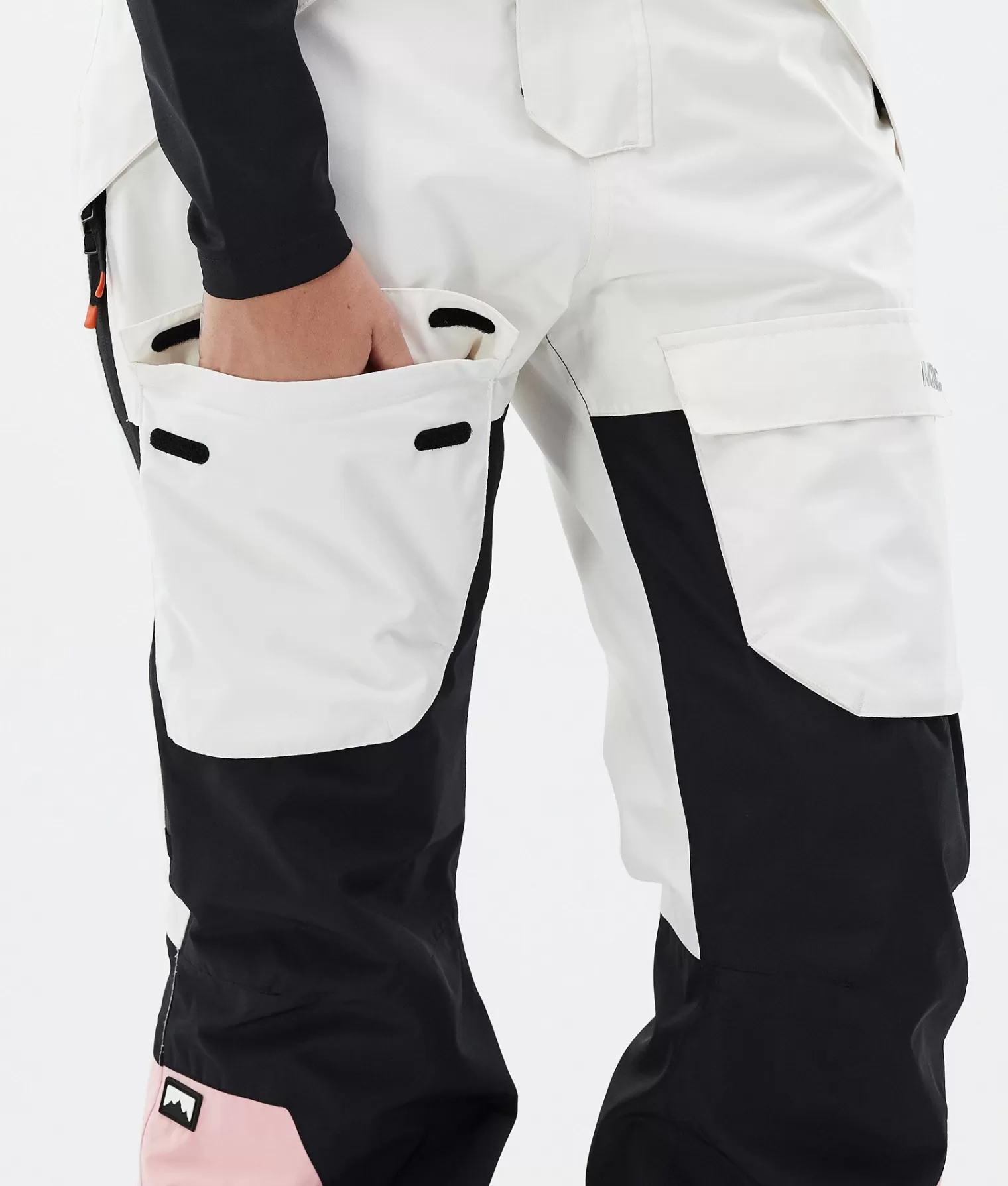 MONTEC Snowboardhosen-Fawk W OldWhite/Black/SoftPink