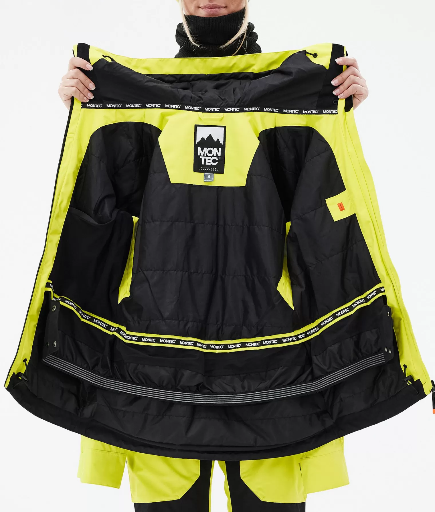 MONTEC Snowboardjacken-Moss W BrightYellow/Black